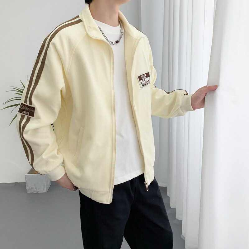 714A-W802P75控115/2025秋季轻熟风青少年潮流休闲运动夹克外套,男装夹克,星座714A（原电商C314）