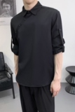 714A-F3063P50控69/2025秋季新款日系韩版发型师工作服衬衫潮制服，男装衬衫，星座714A（原电商C314）