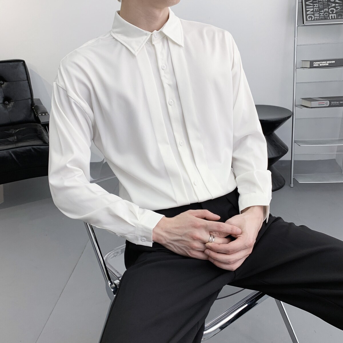 714A-D3040P48控69/2025春季宽松理发店工作服日系潮版制服,男装工装外套,星座714A（原电商C314）