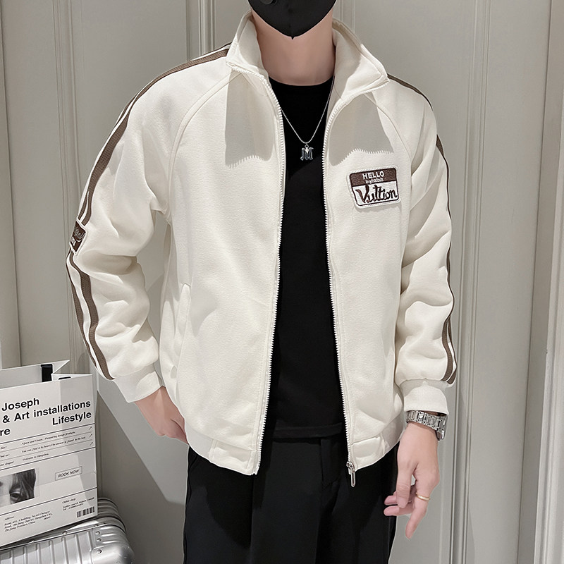 714A-W802P75控105/2025春季社会小伙青少年运动立领运动夹克外套,男装夹克,星座714A（原电商C314）