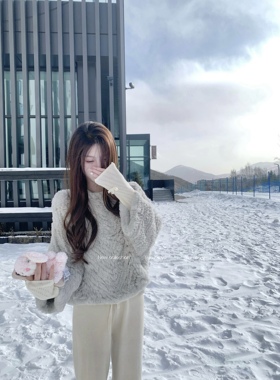 Yumeo钰 12/8 布朗兔～兔兔编织皮草套头斗篷外套