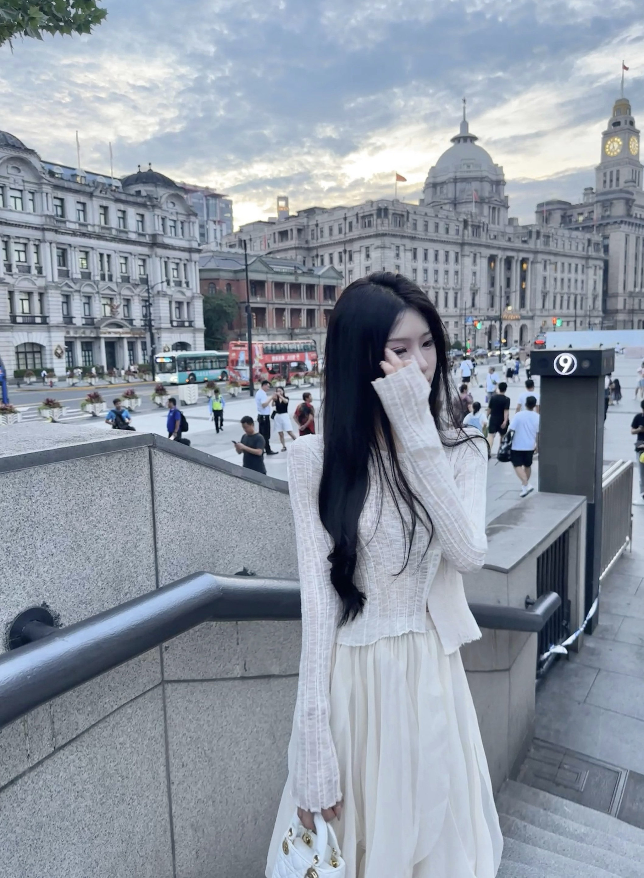 Yumeo钰 杏花雨落 透透感小罩衫防晒短款上衣