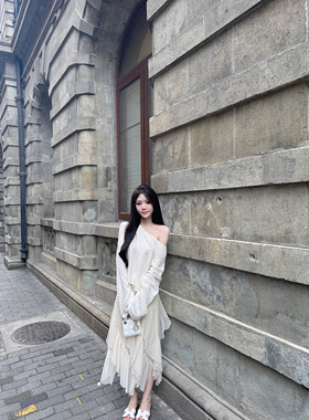 Yumeo钰 芝芝千层~浪漫羊毛上衣纱裙长裙仙女裙温柔裙