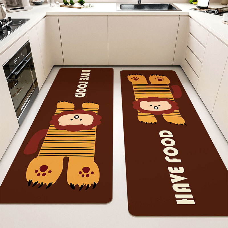 厨房地垫防滑防油可擦免洗吸水门垫玄关阳台入户脚垫地毯防滑地垫,居家布艺,厨房地垫,淘宝优惠券,粉丝福利购,淘宝优惠卷