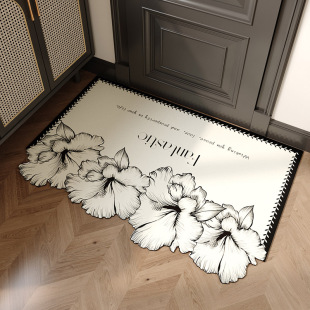 小香风法式 入户门地垫耐脏防滑可擦免洗pvc家用玄关进门口脚垫子