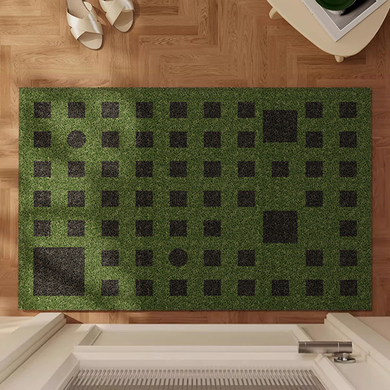 中古风入户门地垫进门门口门垫子防滑耐脏蹭土地毯可裁剪家用脚垫