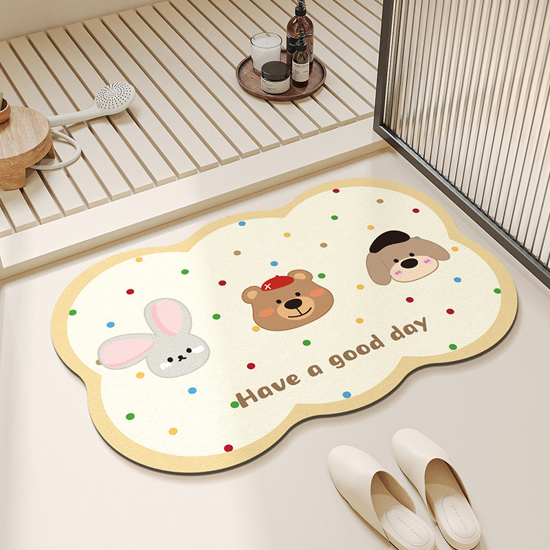 浴室地垫卫生间厨房厕所门口吸水垫防滑耐脏地毯防摔垫家用脚垫子,居家布艺,家用脚垫,淘宝优惠券,粉丝福利购,淘宝优惠卷