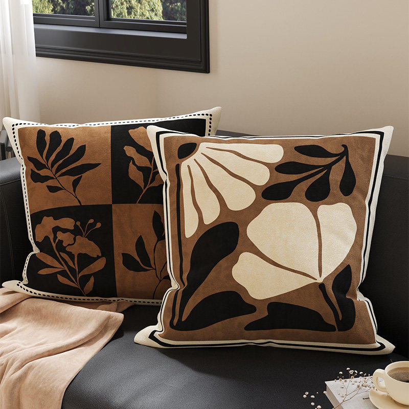 中古风抱枕双面美拉德复古轻奢高级感沙发靠垫后背大号床头靠背,居家布艺,靠垫/抱枕,淘宝优惠券,粉丝福利购,淘宝优惠卷