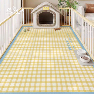 ins风宠物地垫pvc防水防尿猫咪餐垫狗狗笼子睡垫隔凉免洗防滑地毯