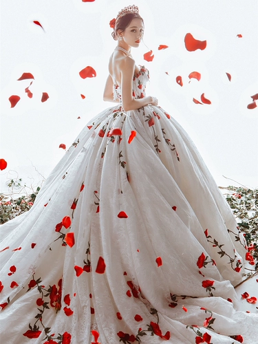 Свадебное платье для принцессы, изысканный стиль, французский стиль, 2022