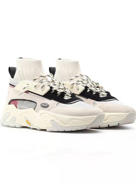 REPRESENT 20FW黑五限定小猎犬运动休闲袜子鞋 厚底增高 高街