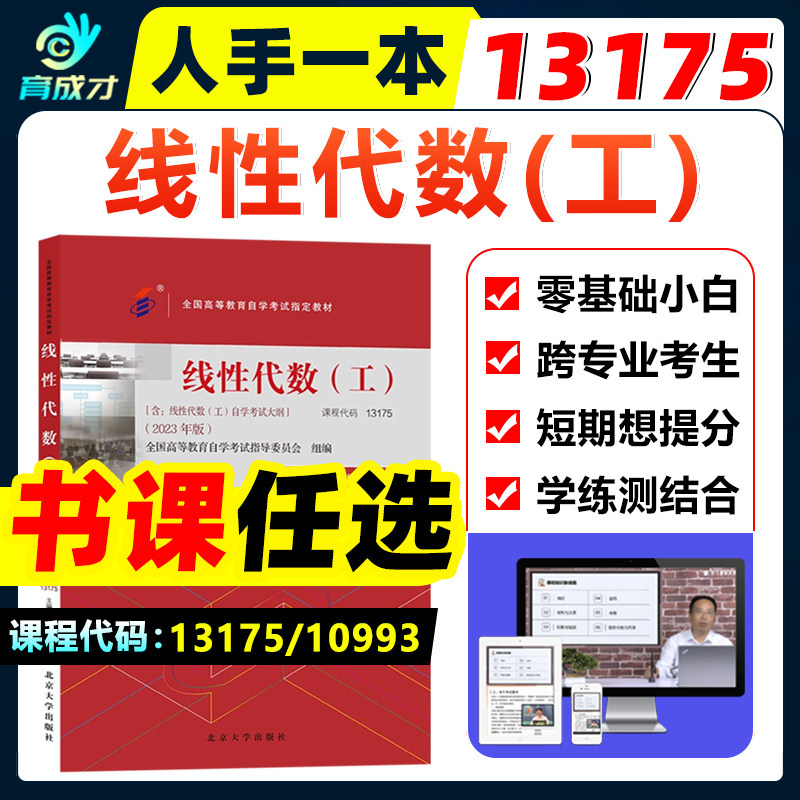 自考1317510993线性代数(工)