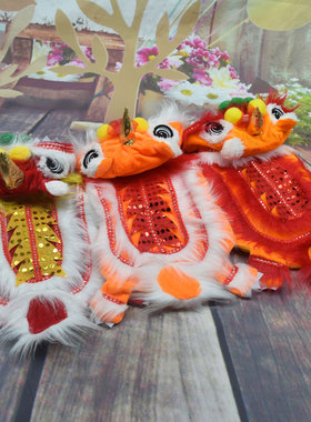 舞龙舞狮狗狗衣服柯基巴哥唐装两脚宠物新年喜庆招财猫服饰秋冬