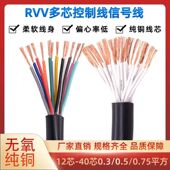 0.5 金鹏宇控制电缆RVV12芯14芯16芯20芯24芯30 40芯0.3 0.75平方