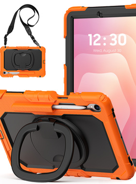 适用三星Galaxy tab s11保护壳Samsung平板皮套11英寸5G全包防摔tabs11防弯s115g旋转SM一x730支架smx736手环