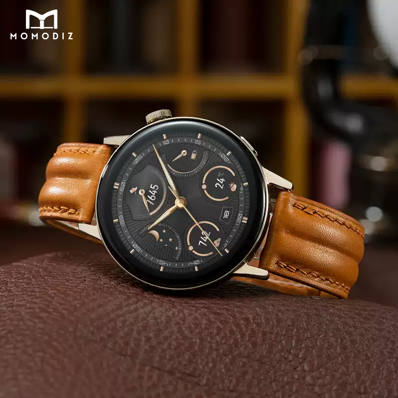 MOMODIZ华为手工表带真皮柔软