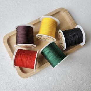 71号玉线 线戒指项链串珠绳极细diy材料编制 0.4mm手工编织穿珠