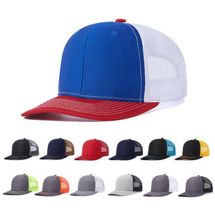 棒球帽定制理查森Richardson112卡车网帽子棒球帽定做印logo