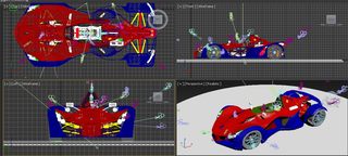 BAC MONO单座跑车模型3D图纸 max obj 格式 3ds Max设计 汽车数模