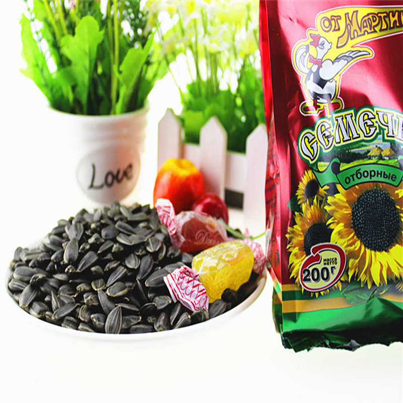 俄罗斯进口葵花籽小油毛嗑瓜子