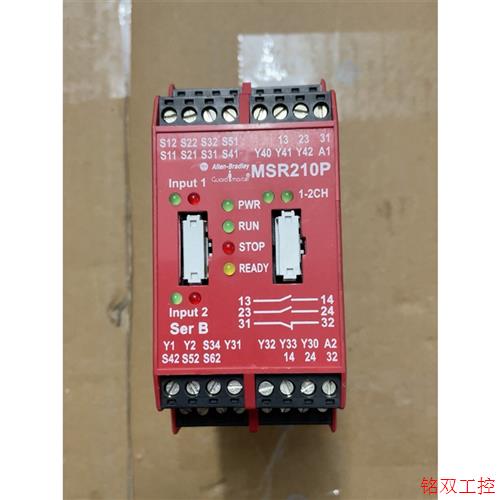 议价直拍不发:Allen-Bradley MSR210P AB安全继电器模