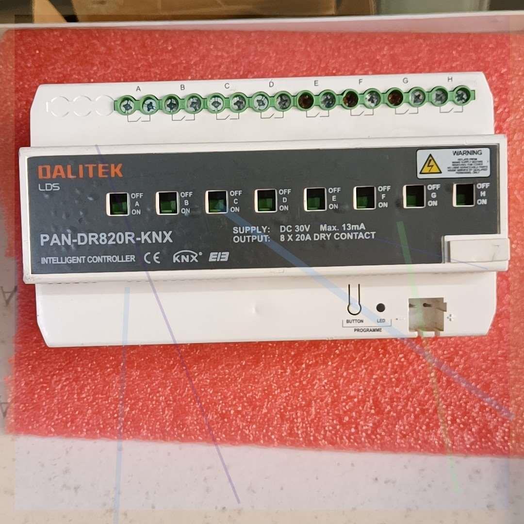 议价直拍不发：邦奇DALITEK DR820-KNX智能开关模块 照明控制