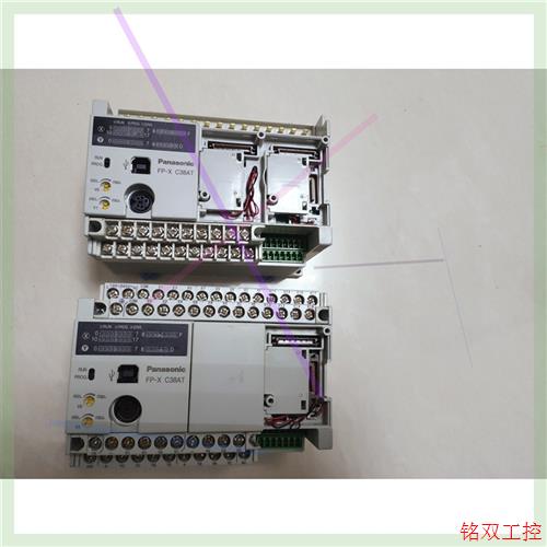 议价直拍不发:FP-X C38AT,PLC两个,上电正常,成色看图,电