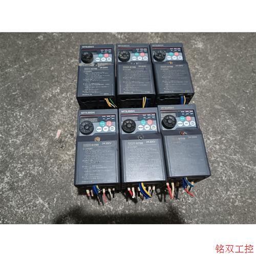 议价直拍不发:原装拆机三菱D700变频器,FR-D720-0.75K,0.