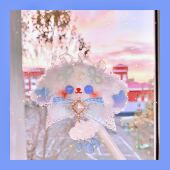 现货原创设计可爱毛绒小兔挂件钥匙扣抱偶生日毕业礼物送闺蜜同学