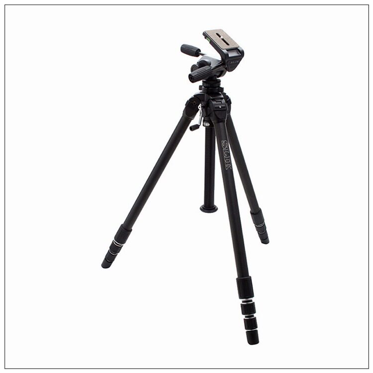 SLIK 竖力 THE PROFESSIONAL 4 SH909云台4节铝合金脚架 承重12KG