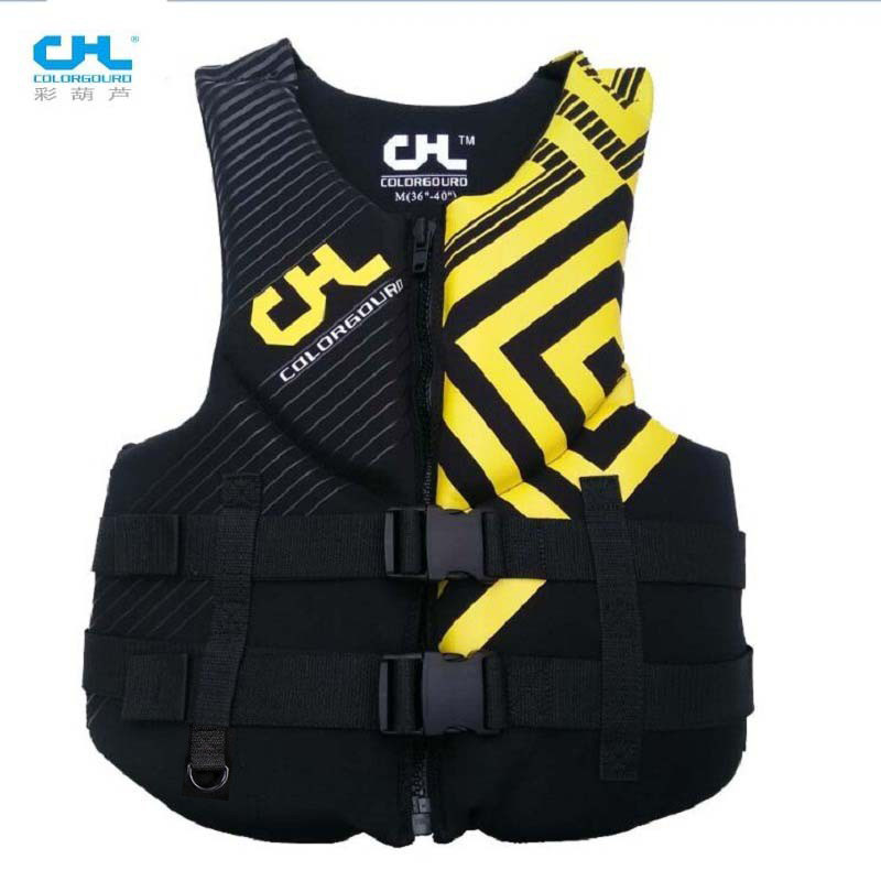 彩葫芦专业运动成人救生衣大浮力摩托艇划船游泳滑水浆板漂流飞人