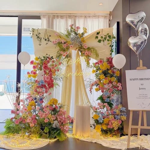 巨型超大蝴蝶结装饰结婚庆橱窗门头生日节日派对场景布置婚礼布置