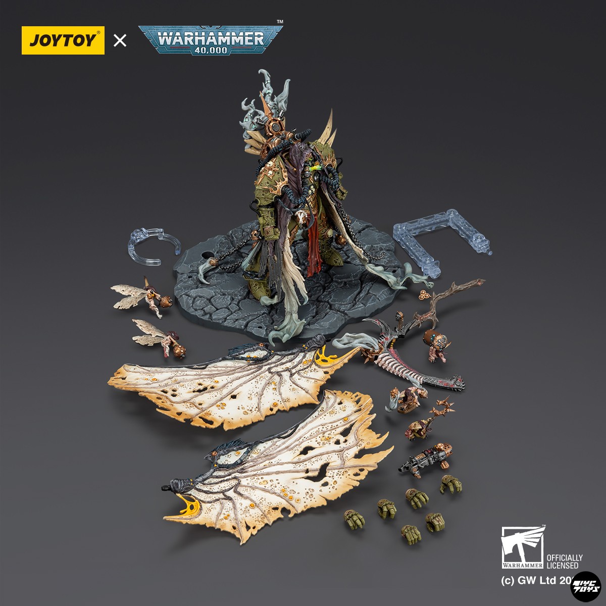 暗源莫塔里安纳垢恶魔原体手办礼