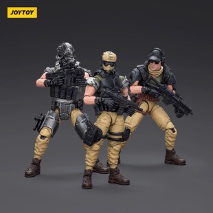 暗源硬核酷玩系列基纳雇佣兵小队萨克雇佣兵小队1:18兵人可动兵人