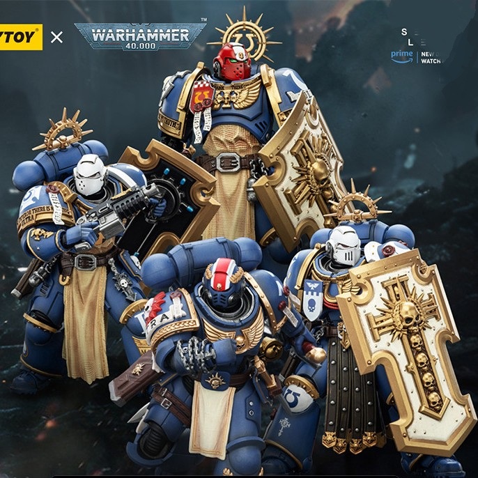 暗源极限战士泰图斯胜利桂冠手办