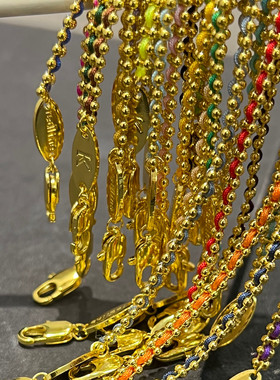 24年款本命年redline法国红绳手链镀18k金高级感轻奢情侣款手饰女