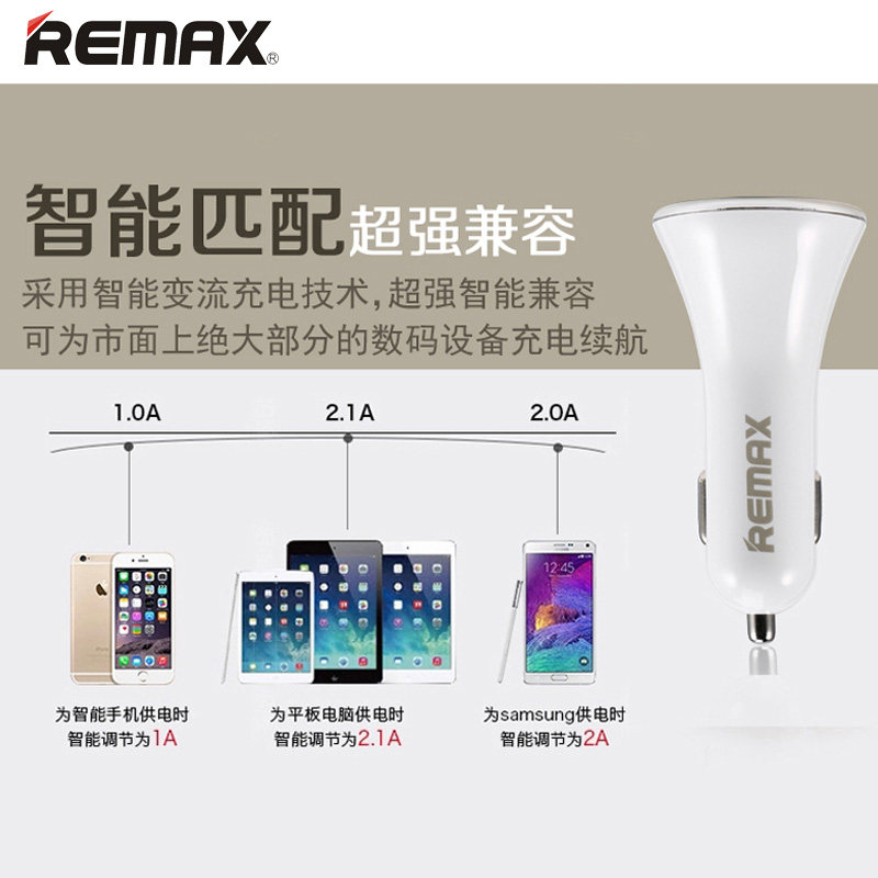 chargeur REMAX 3.4A, 3A - Ref 1292644 Image 3