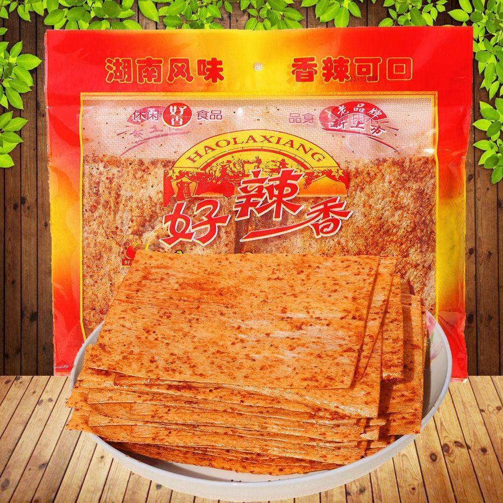 好辣香麻辣手撕辣条湖南娄底特产不带甜硬脆香辣零食解馋小吃