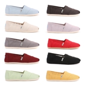 一脚蹬情侣老北京休闲鞋 TOMS帆布鞋 旅游国风 款 布鞋 百搭帆船款 经典