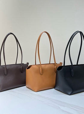 TR原厂皮包包ROW家新款女包头层牛皮极简风老钱风Terrasse单肩包