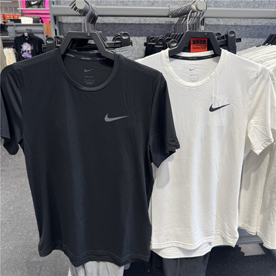 耐克NIKE男子夏季运动短袖T恤PRO