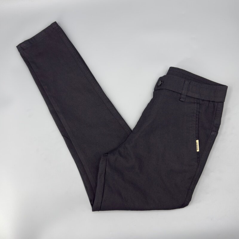 秋冬高级男士休闲裤新款百搭直筒修身韩版商务帅气黑色小脚长裤子