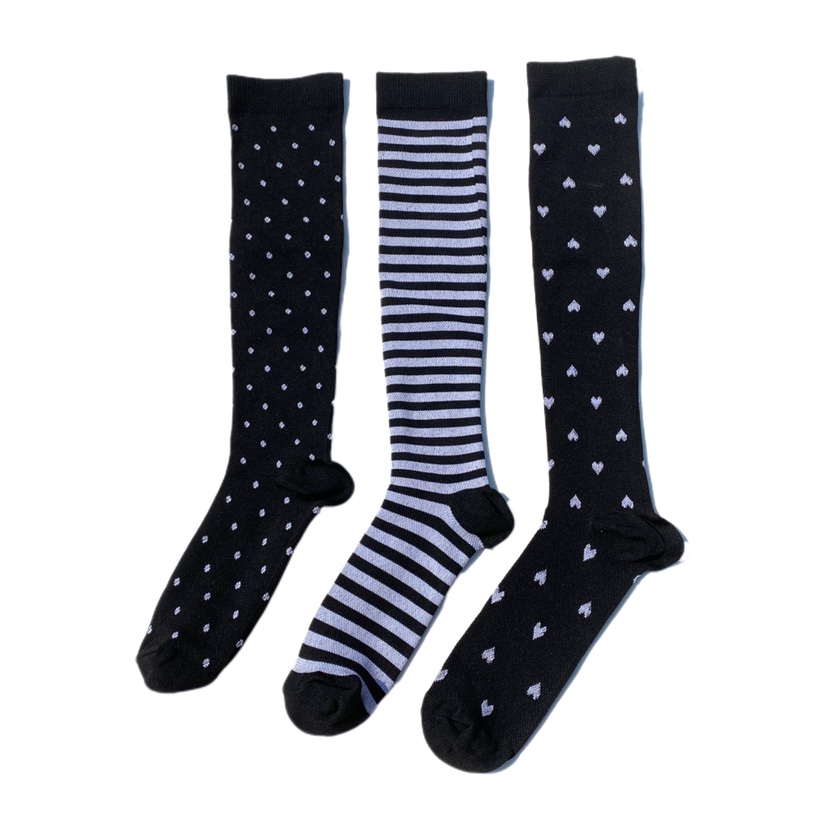 速干压力小腿袜运动专用袜子瘦小腿弹力压缩袜跑步跳绳男女款长袜