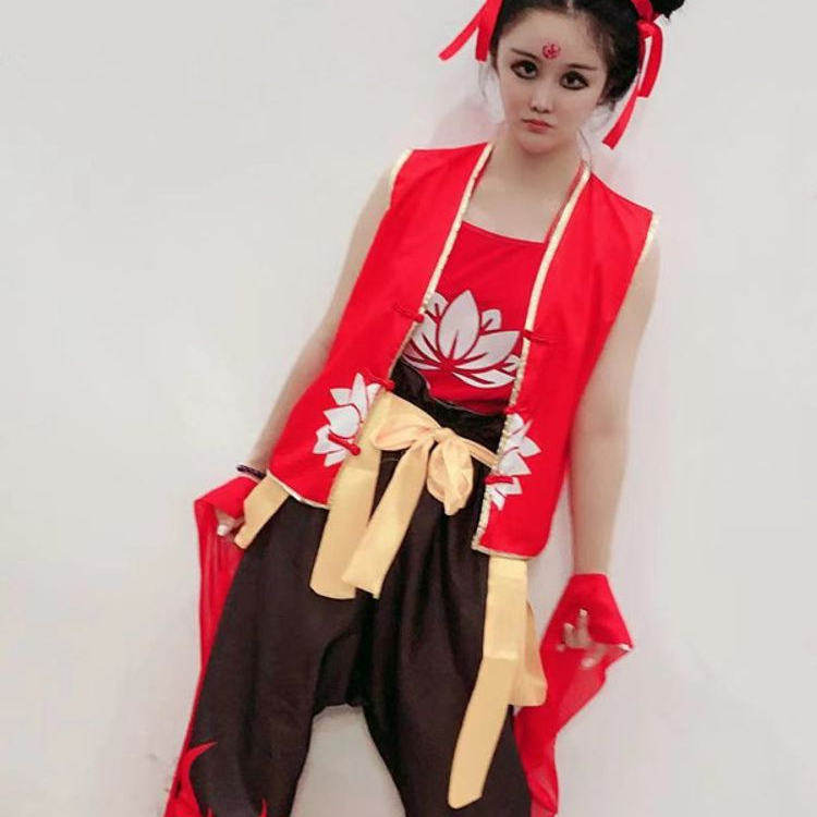 哪吒之魔童降世闹海成人款演出服