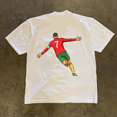 夏季 t恤男女半袖 休闲 撤回外贸oversize重磅纯棉短袖 海外订单尾货