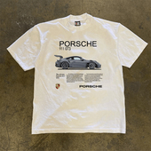 海外订单尾货 宽松上衣服 撤回外贸小众设计感纯棉短袖 t恤男女同款