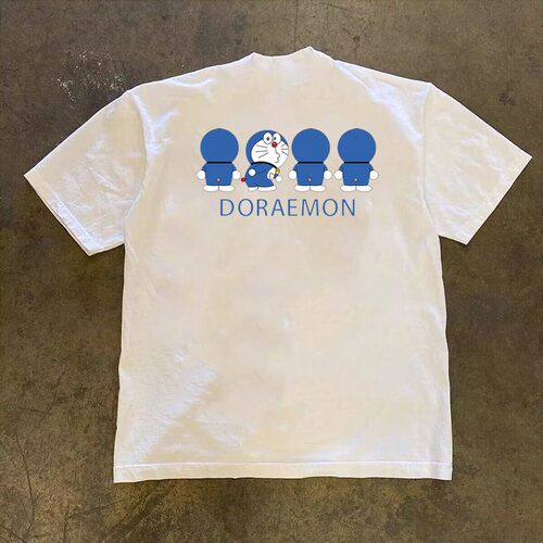 海外订单尾货~撤回外贸纯棉印花短袖t恤男女同款情侣百搭上衣ins