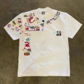 街头纯棉短袖 海外订单尾货 撤回外贸美式 T恤男女宽松百搭上衣ins