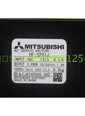 三菱伺服电机 HF-SP51/81/121/201/301/421/51B/81B/121B/201B