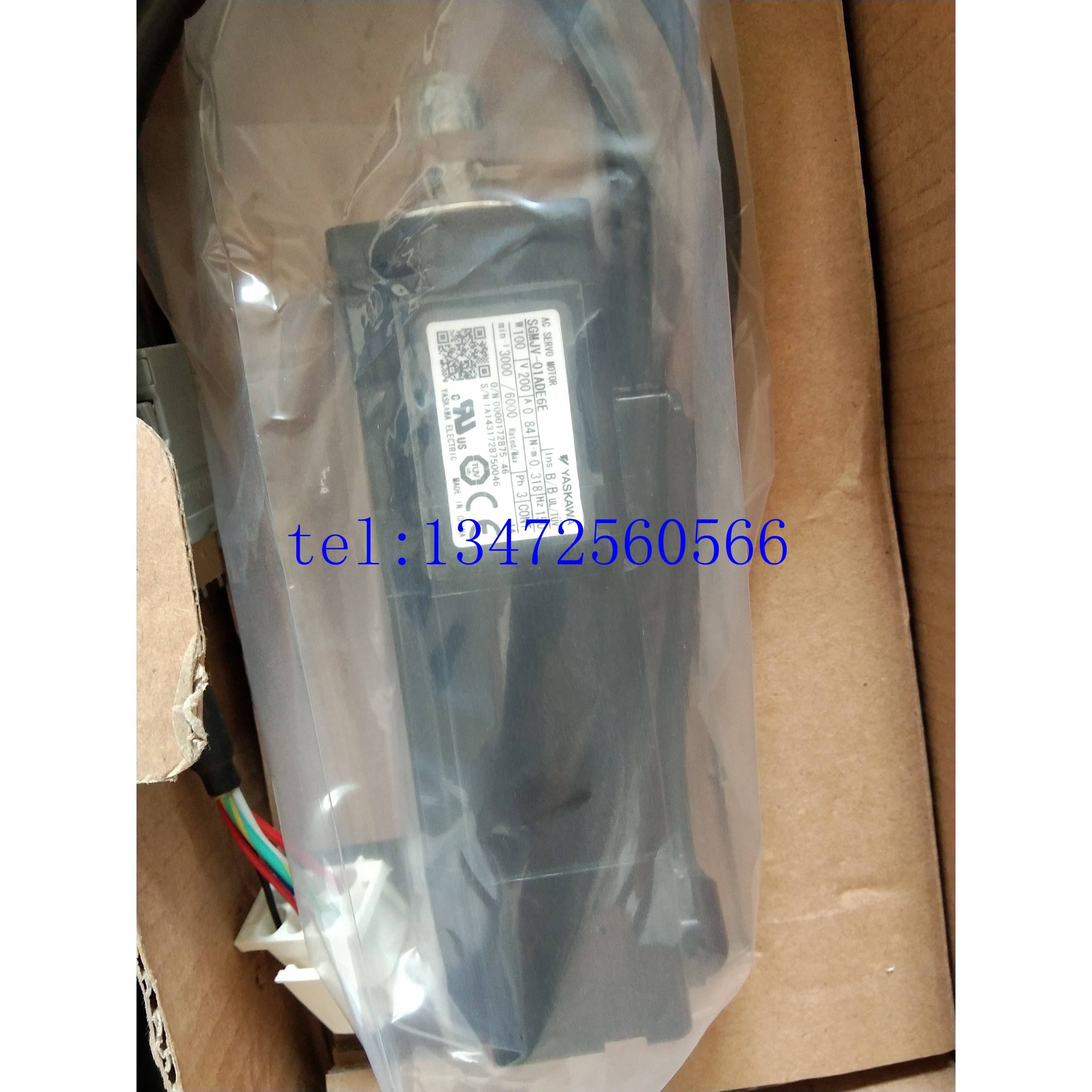 安川伺服电机SGMJV-01ADE6E原装现货出售 质保一年 拍前询价